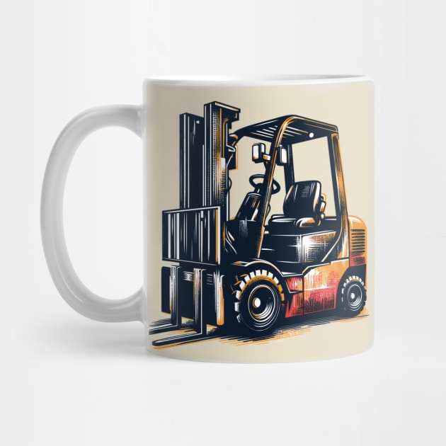 Forklift by Vehicles-Art